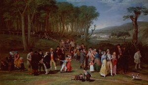 Naar de Kermis door Edward Villiers Rippingille